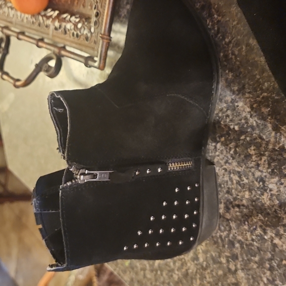 White mountain black suede booties - Picture 5 of 6
